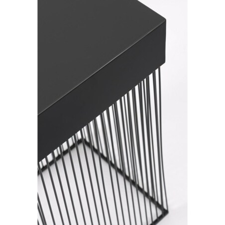 BIZZOTTO stolik kawowy YASLINE 30x30 czarny