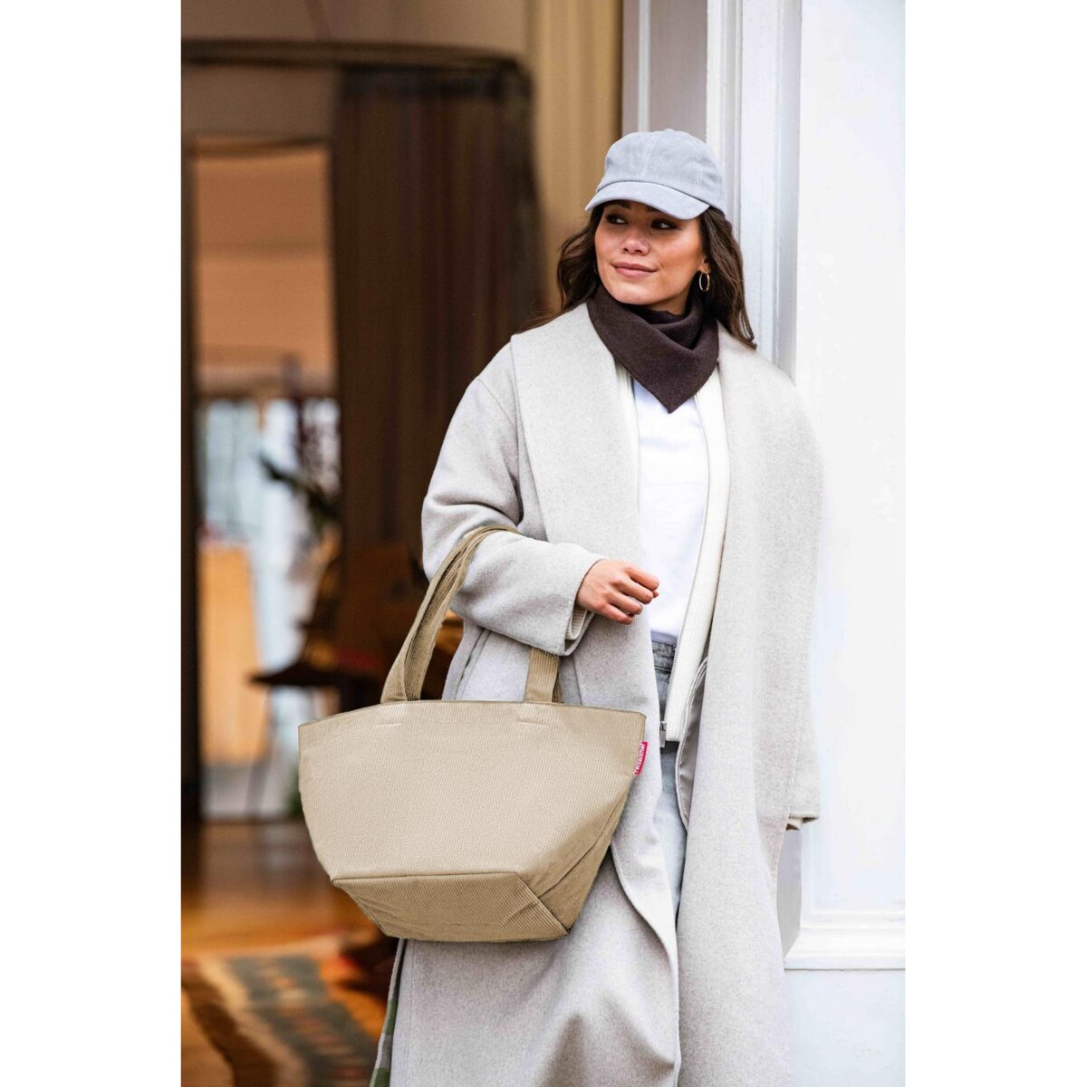 Torba SHOPPER M, cord sand