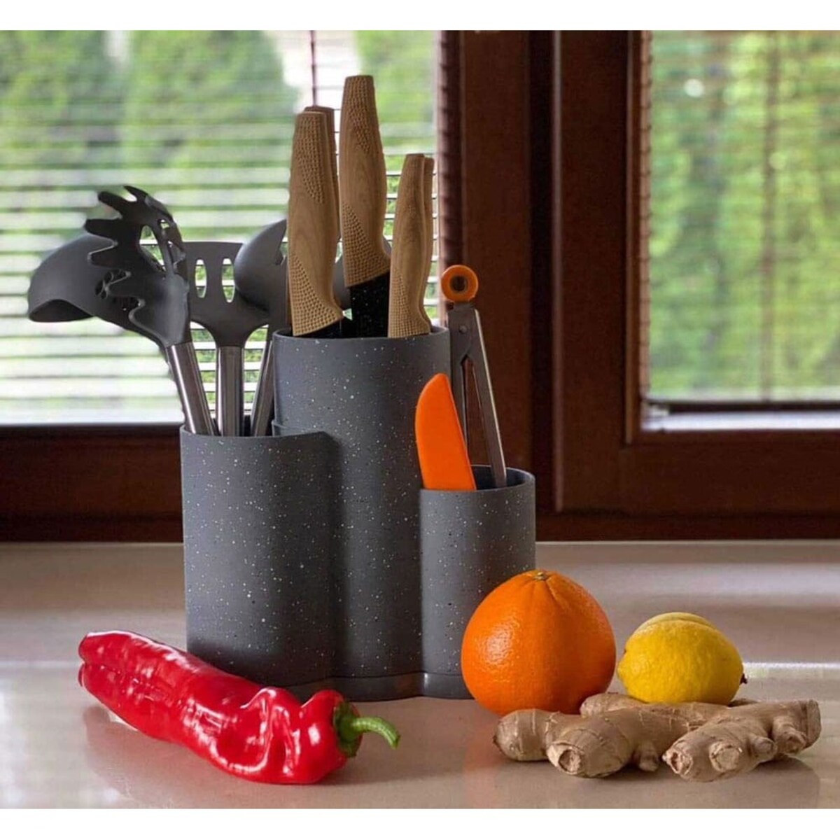 Krisberg UNIWERSALNY BLOK STOJAK DO NOŻY 3w1 KS7530