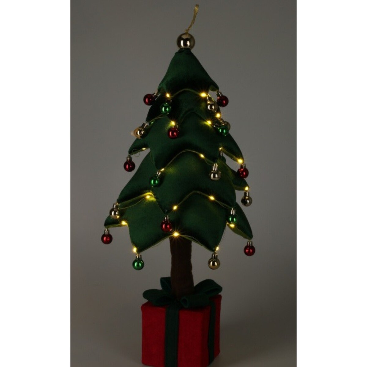 Dekoracja - choinka LED 115x40 cm VELUR