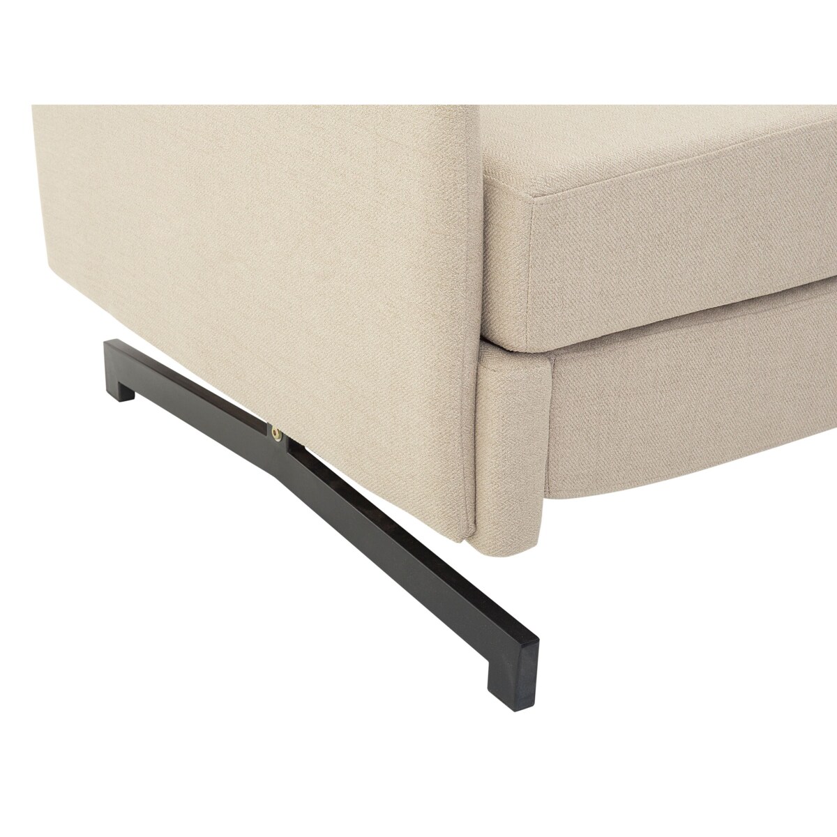 Sofa rozkładana beżowa BELFAST