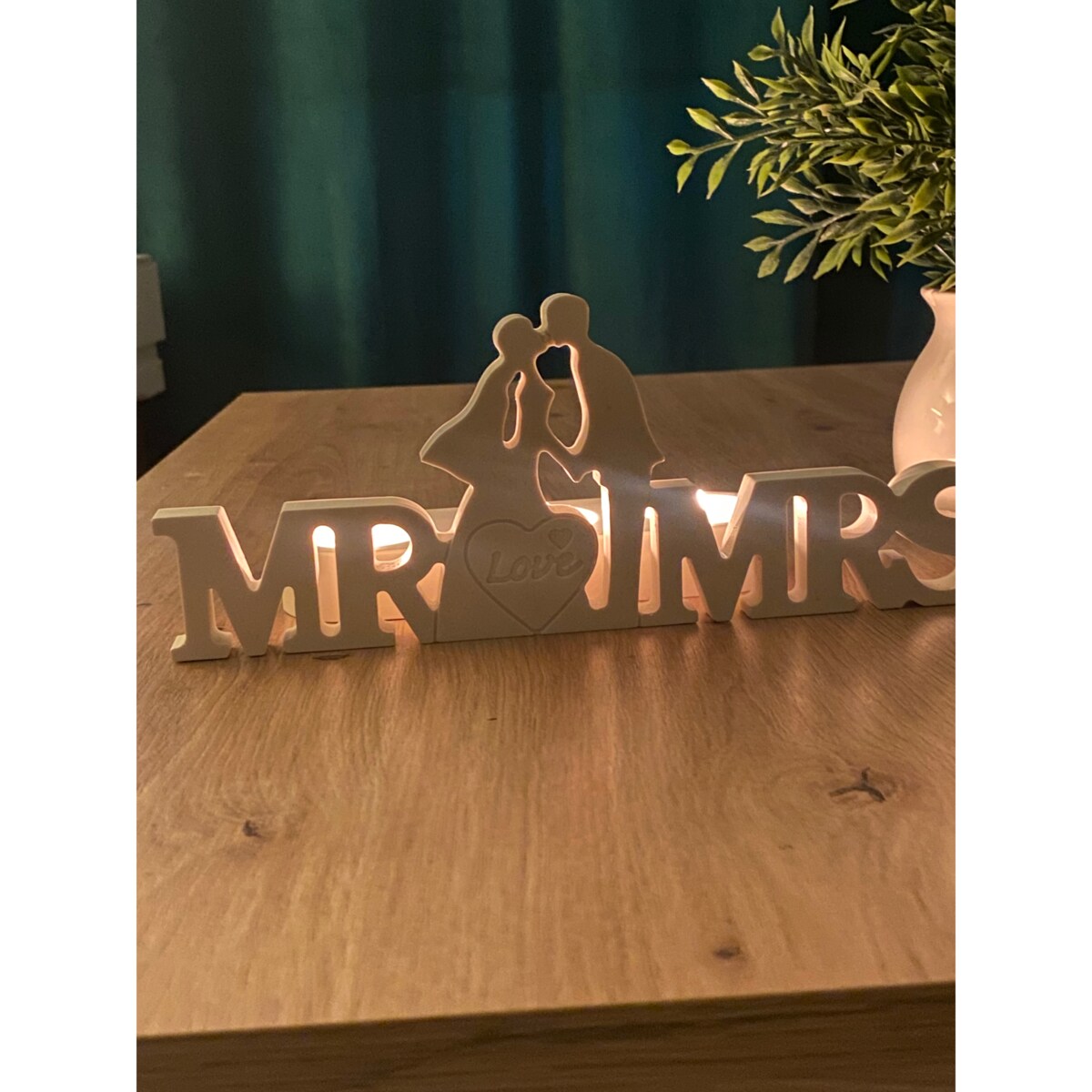 Świecznik dekoracyjny MR i MS