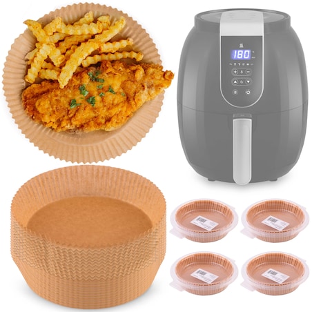 Papier do pieczenia wkładki do frytkownicy air fryer 80 szt Berdsen