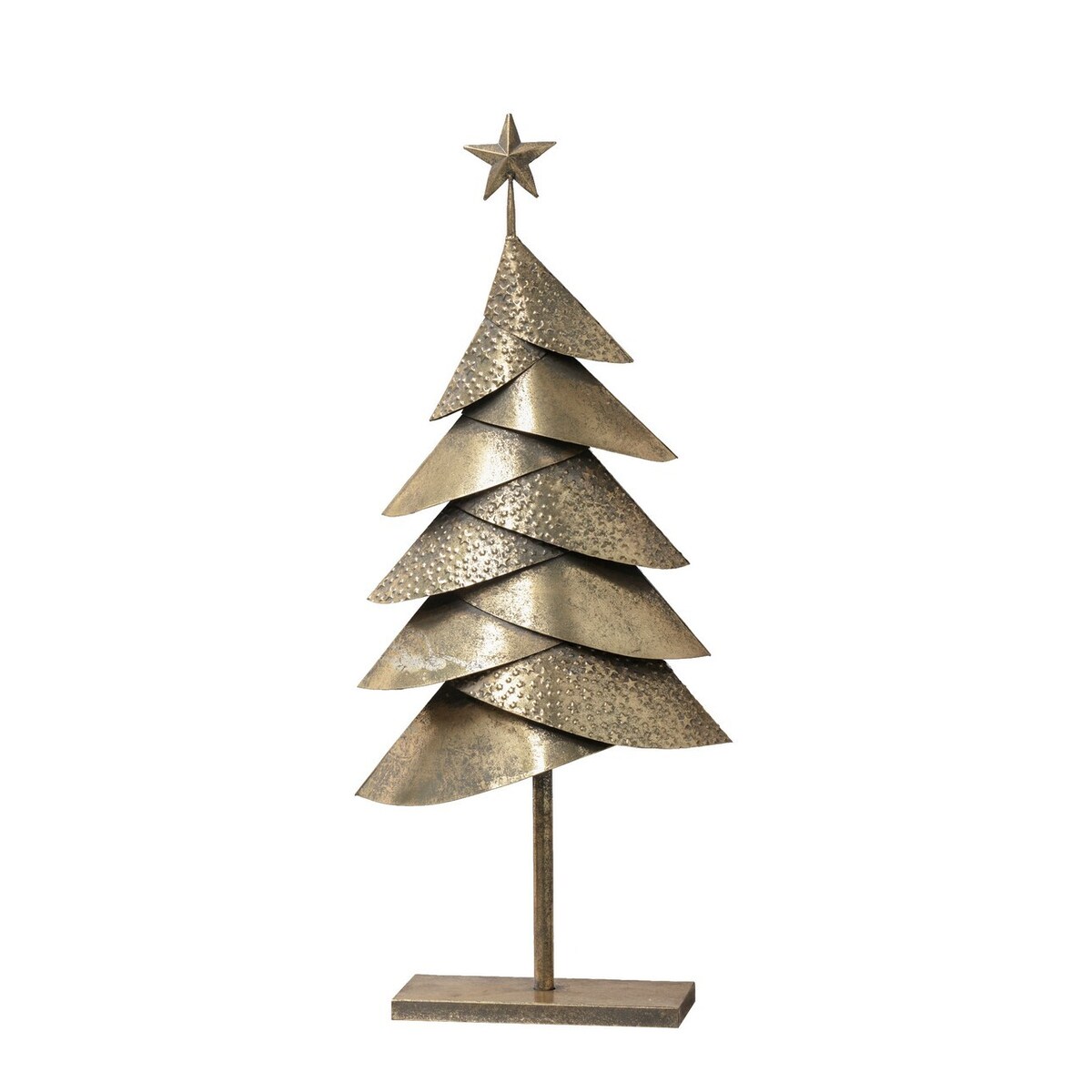 Dekoracja Christmas Tree Armor 89cm boże narodzenie, święta, świąteczne, antyczne złoto, 39 x 12 x 89 cm