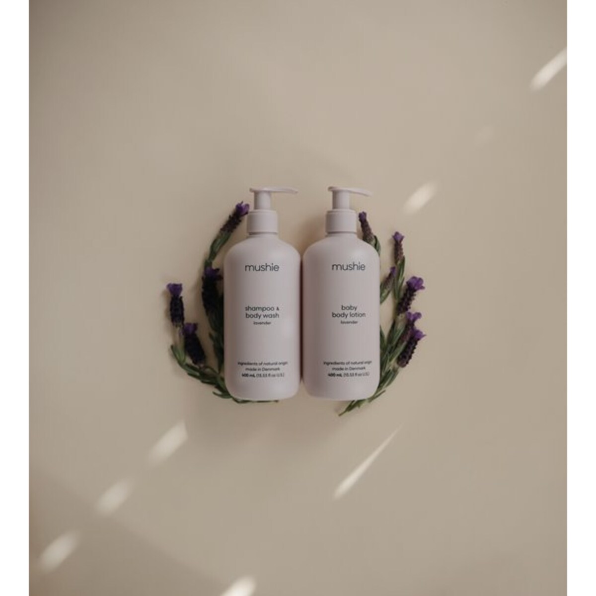 Mushie Balsam nawilżający dla dzieci i niemowląt Lavender 400 ml