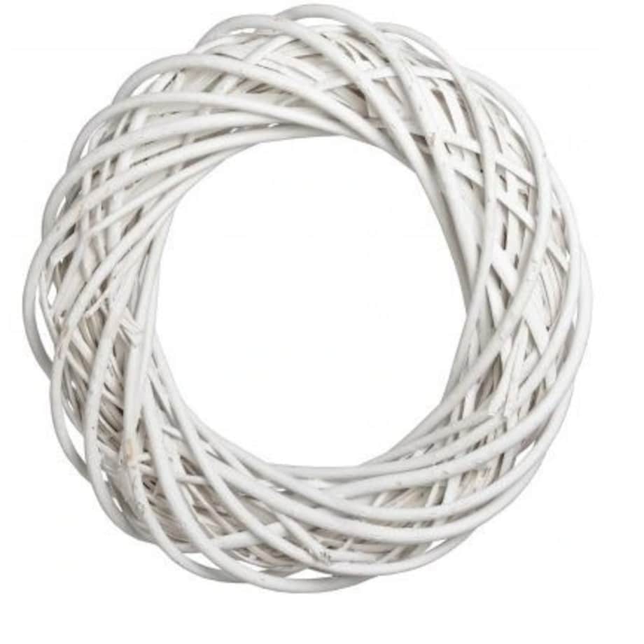 Wianek Wiklinowy Biały Średnica 25 Cm Wiklinagruby