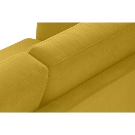 KONSIMO TAGIO Żółty skandynawski narożnik prawy