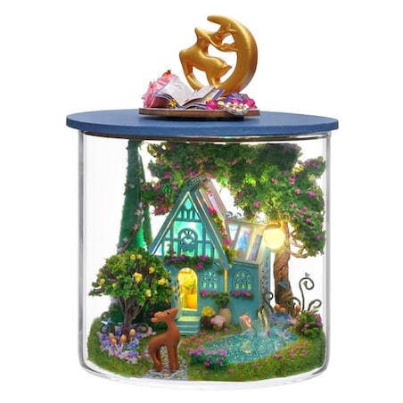 Miniaturowy domek - Turkusowe jezioro