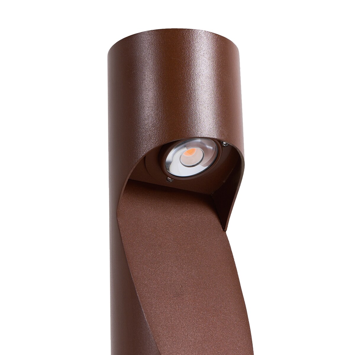 Lampa ogrodowa słupek LED CAROI Brązowy