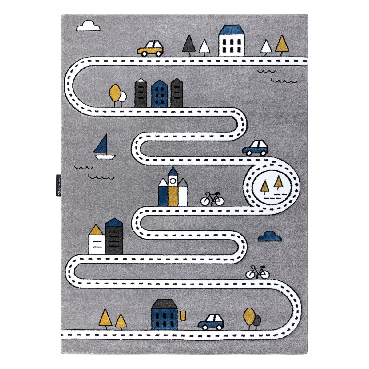 Dywan PETIT STREET ULICE szary 120x170 cm