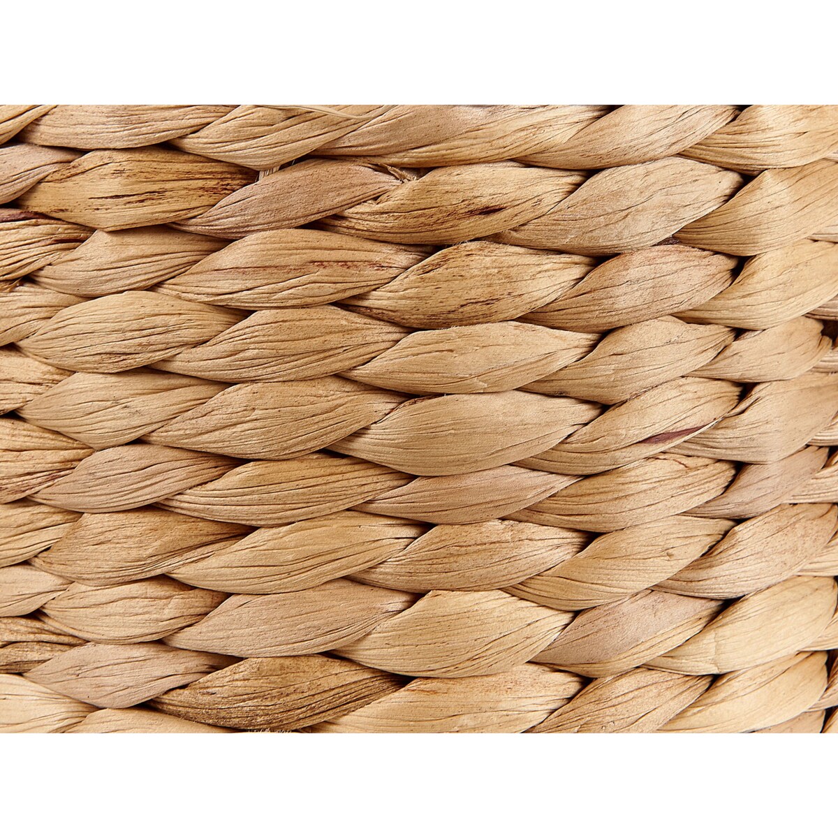 Zestaw 3 doniczek z hiacyntu wodnego naturalny RONQUIL