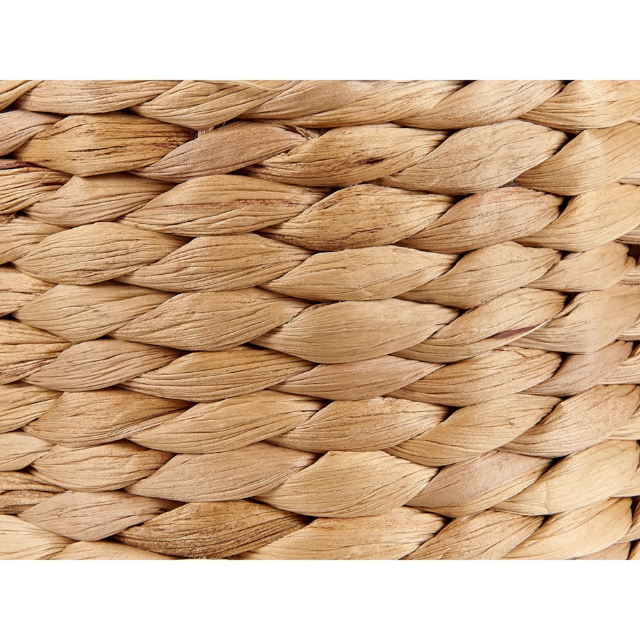 Zestaw 3 doniczek z hiacyntu wodnego naturalny RONQUIL