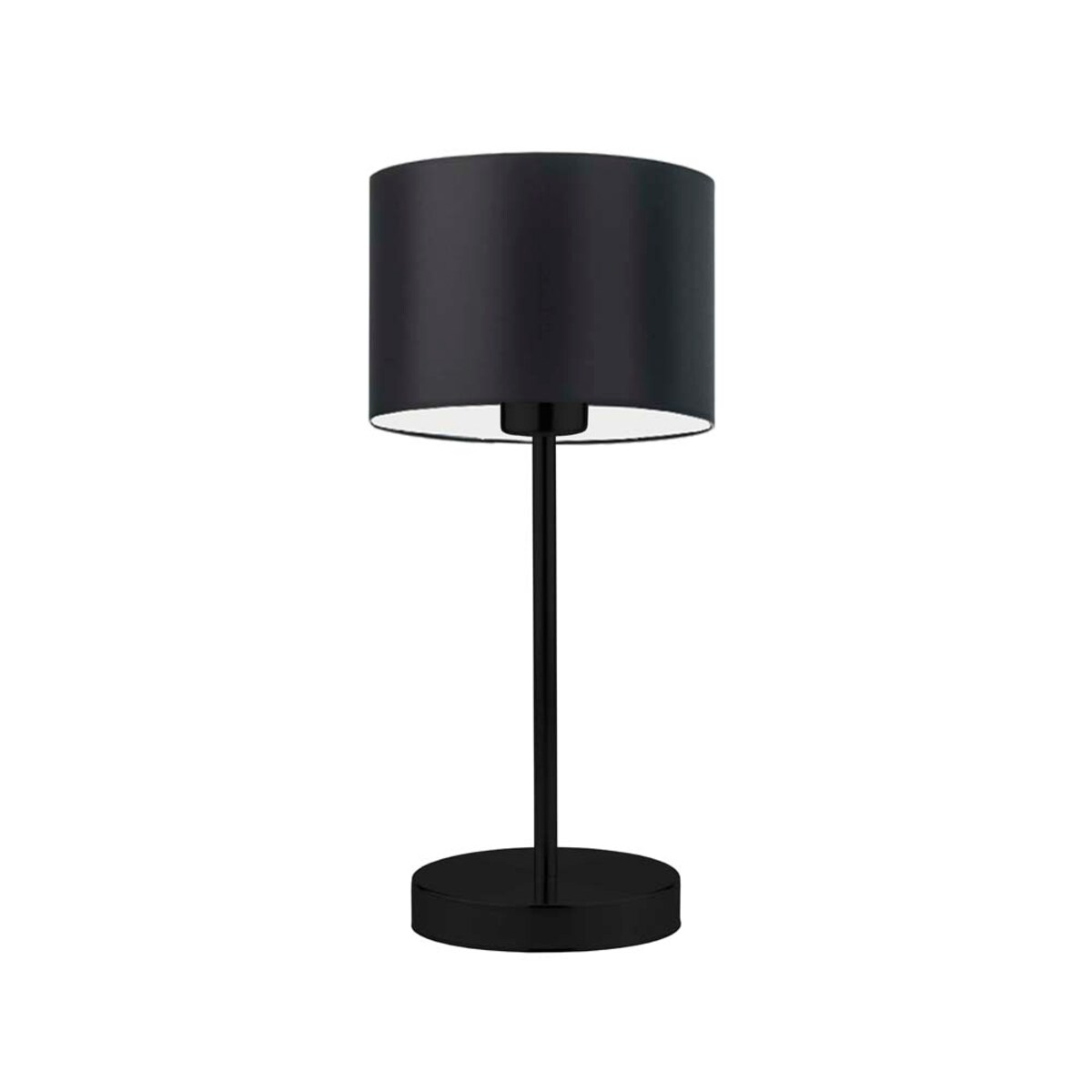 Lampka nocna na biurko lampa biurkowa LED z abażurem walec BLUES