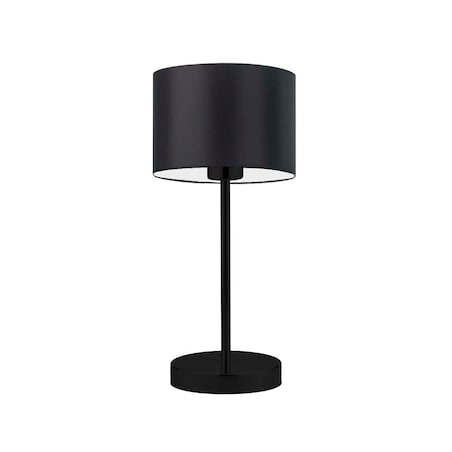 Lampka nocna na biurko lampa biurkowa LED z abażurem walec BLUES