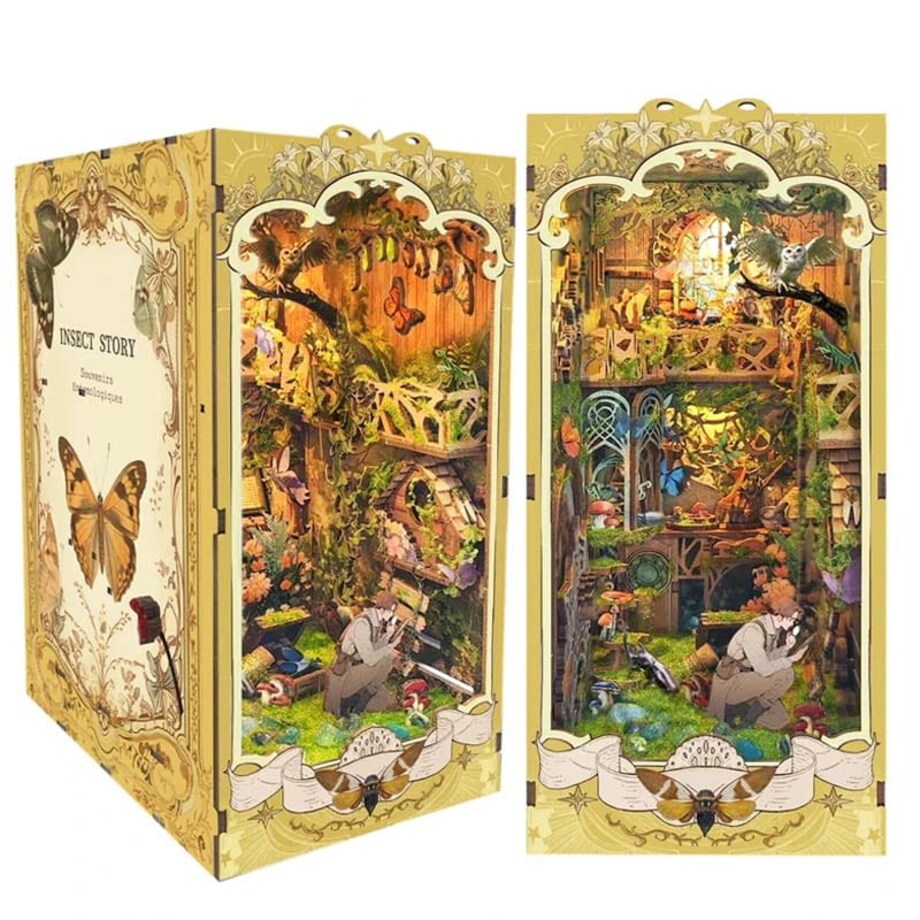 Miniaturowy domek Book Nook - Poszukiwacze skarbów