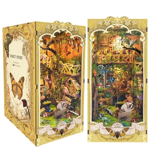 Miniaturowy domek Book Nook - Poszukiwacze skarbów