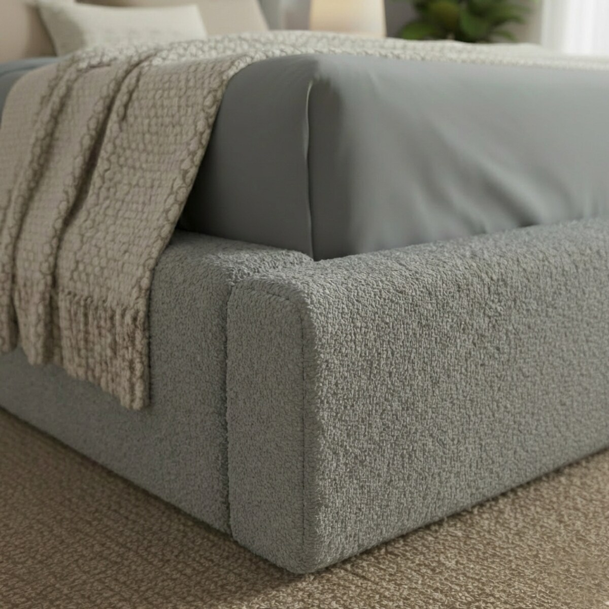 Łóżko Tapicerowane Bellagio 120X200 Stelaż Pojemnik Na Pościel Loop 17