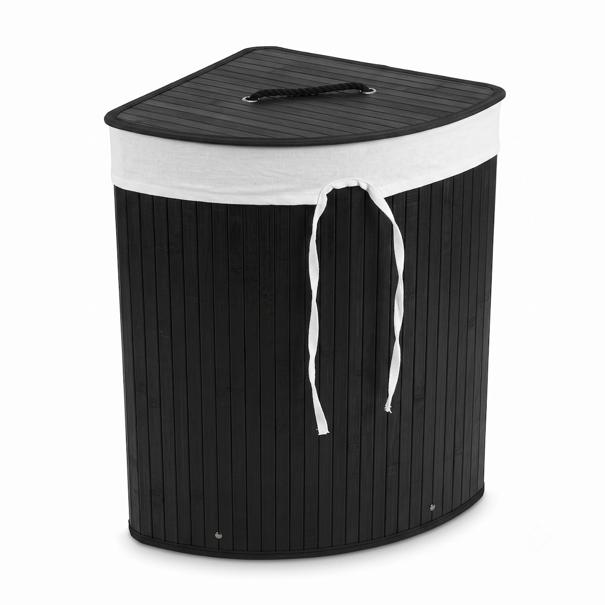 Kosz na pranie bambusowy, 60 L