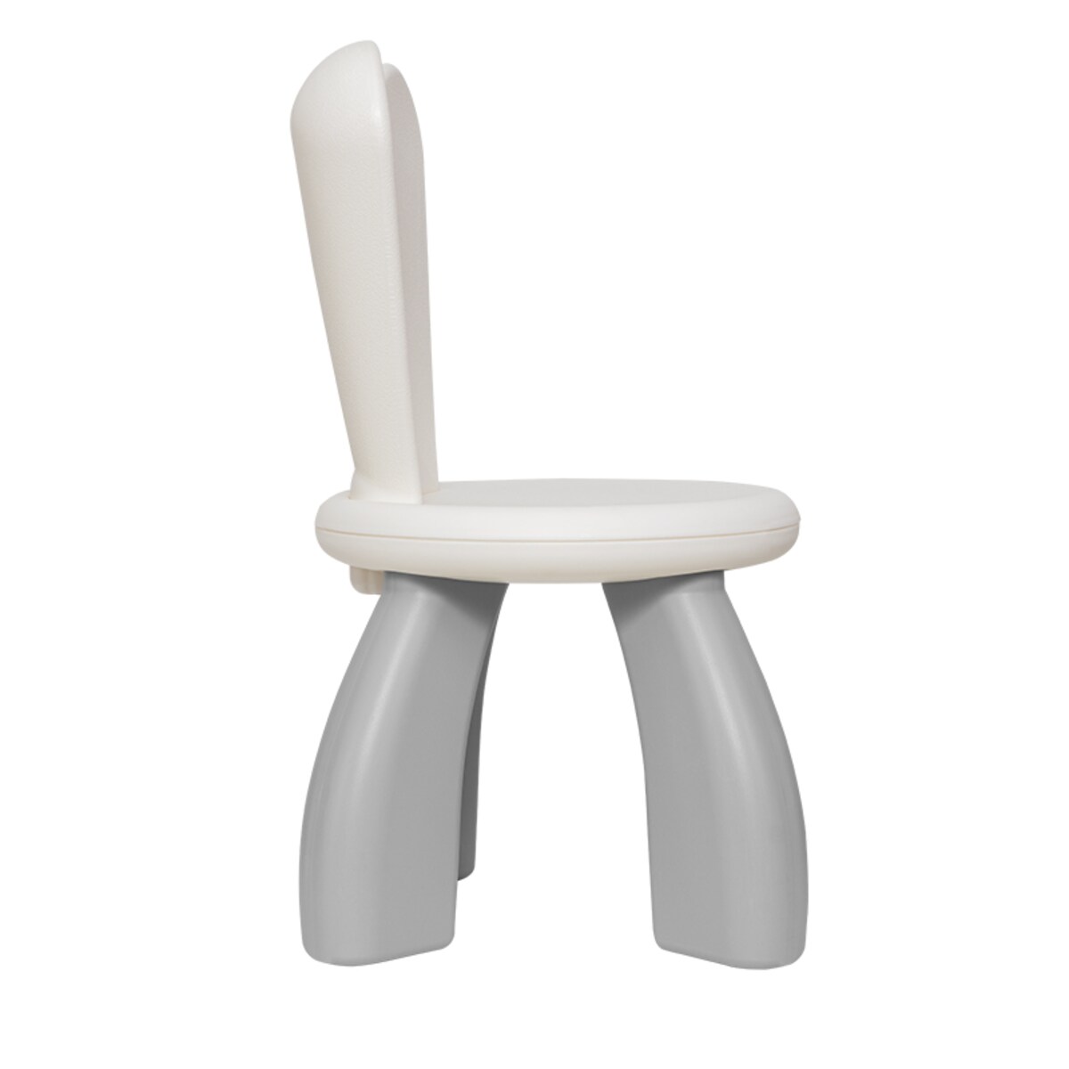 Krzesło dla dzieci Króliczek dziecięce plastikowe stabilne