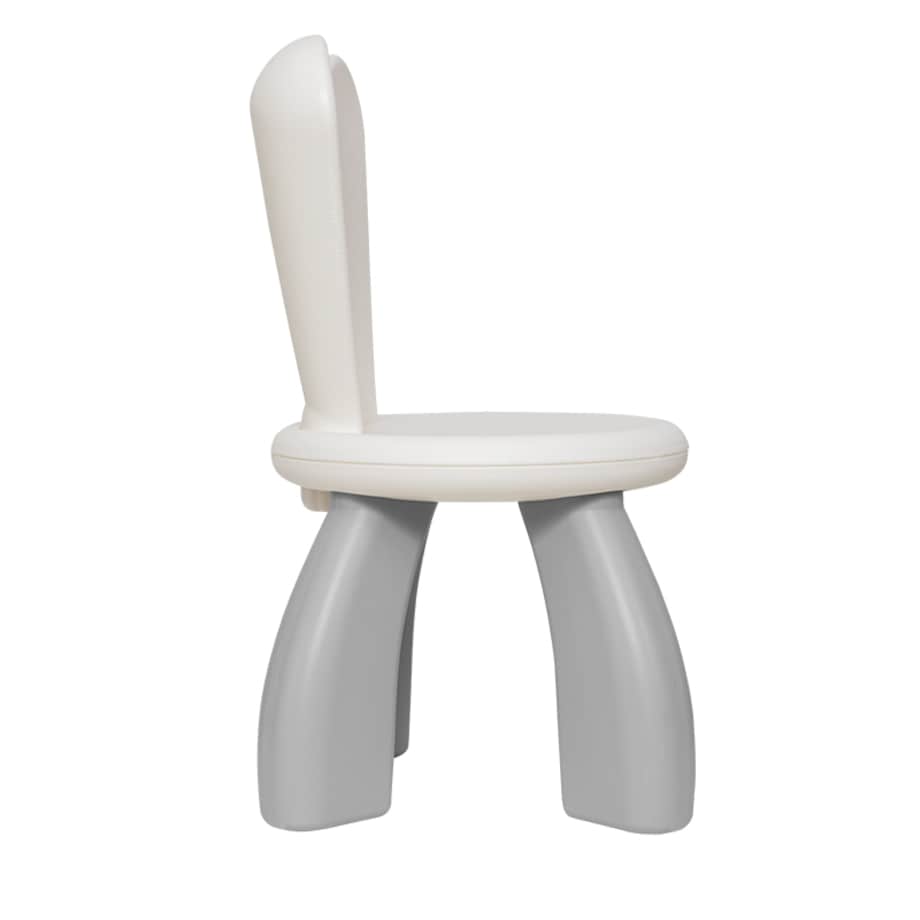 Krzesło dla dzieci Króliczek dziecięce plastikowe stabilne