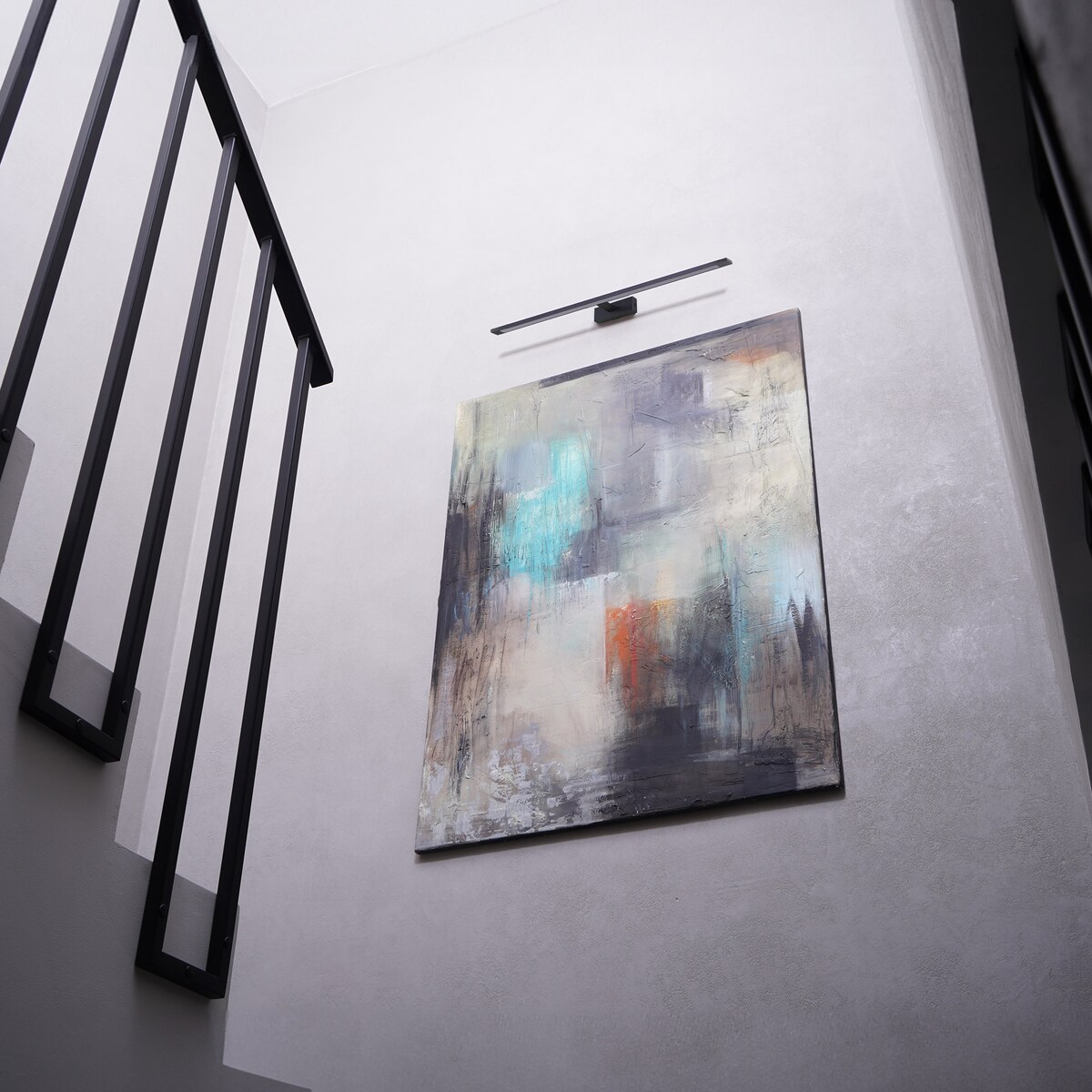 Kinkiet łazienkowy LED nad lustro 20W 2450 lm IP44 czarny TK Lighting GALLERY 18002 4000K