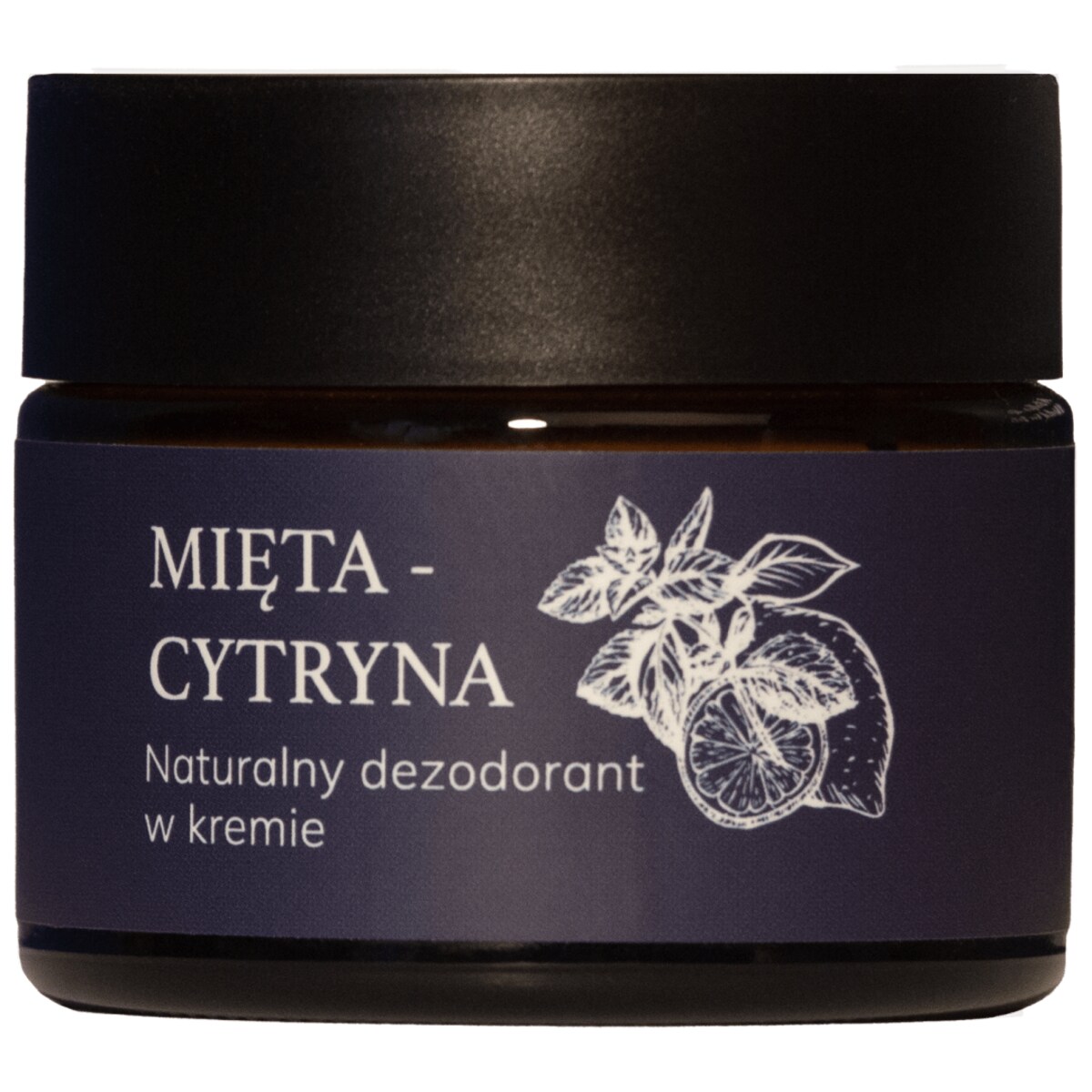 Mięta - cytryna naturalny dezodorant w kremie 50 ml
