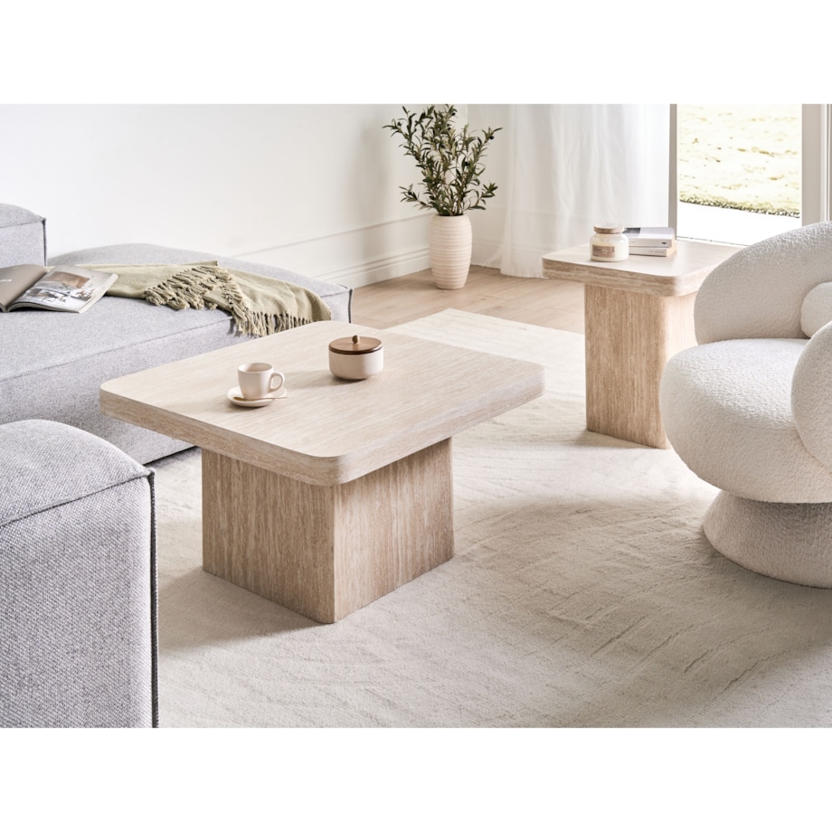 Stolik kawowy DUSON Beżowy