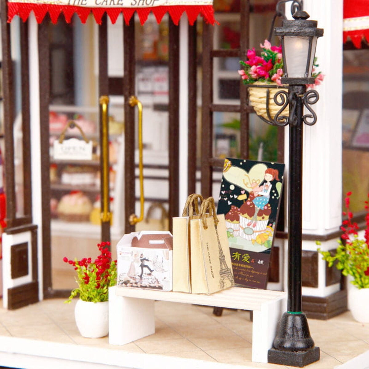 Miniaturowy domek - Paryska piekarnia