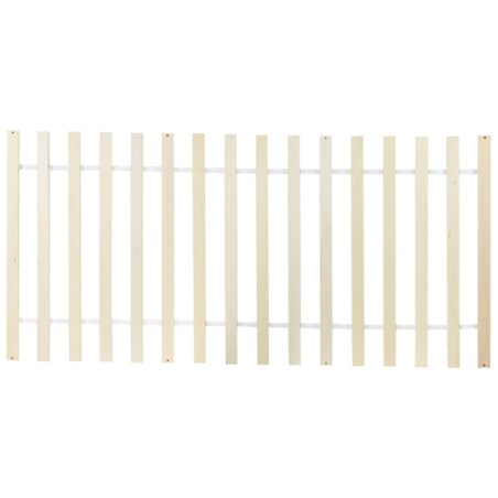 Łóżko drewniane 90 x 200 cm jasne BARRET