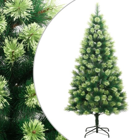 vidaXL Sztuczna choinka zawiasowa ze stojakiem, 150 cm