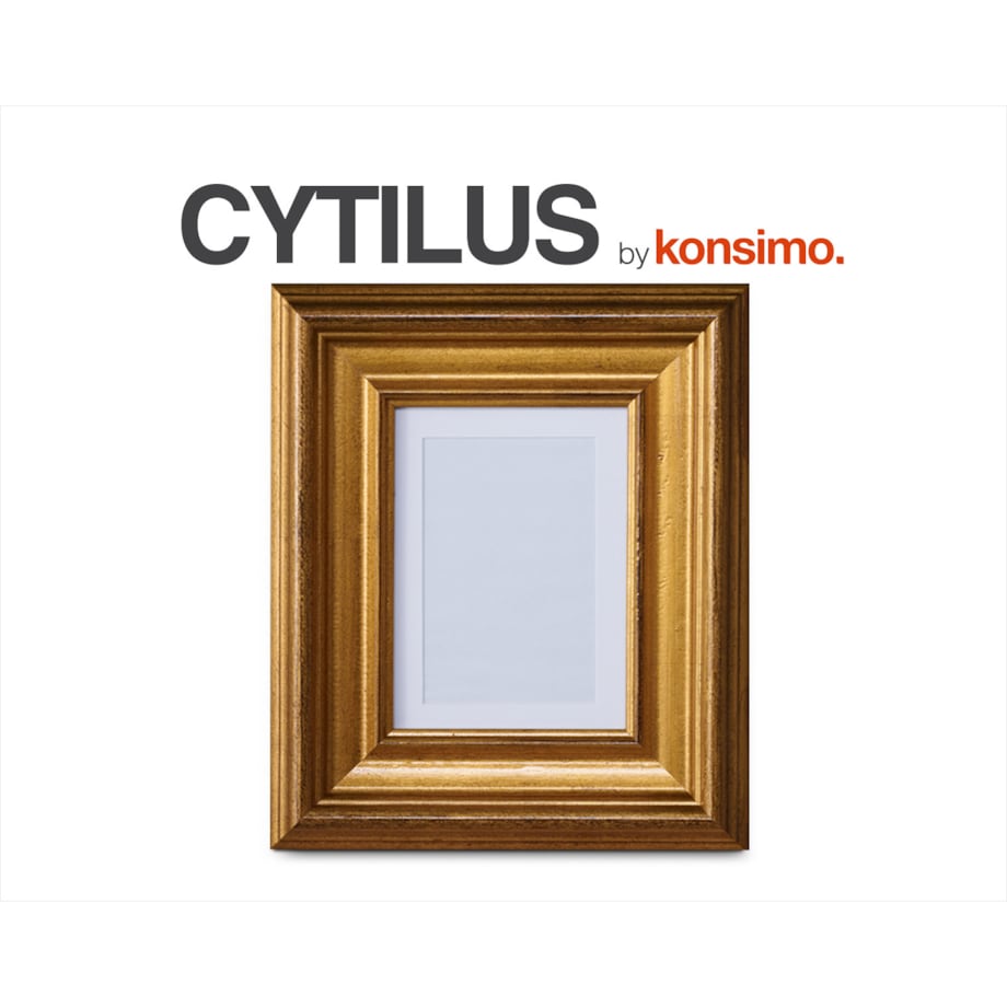 Konsimo CYTILUS Ramka, złoty