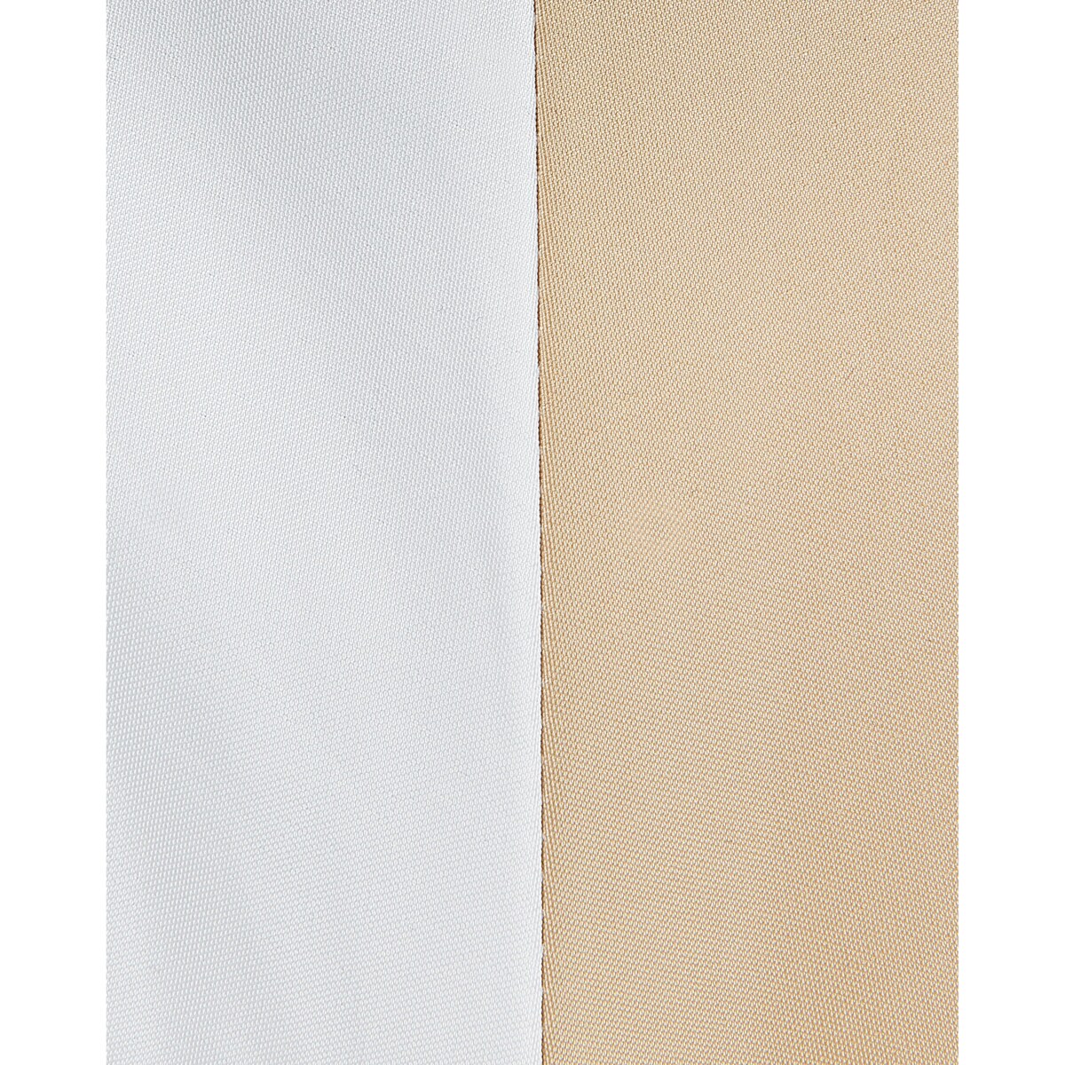 Parasol ogrodowy 245 cm beżowo-biały MINOA