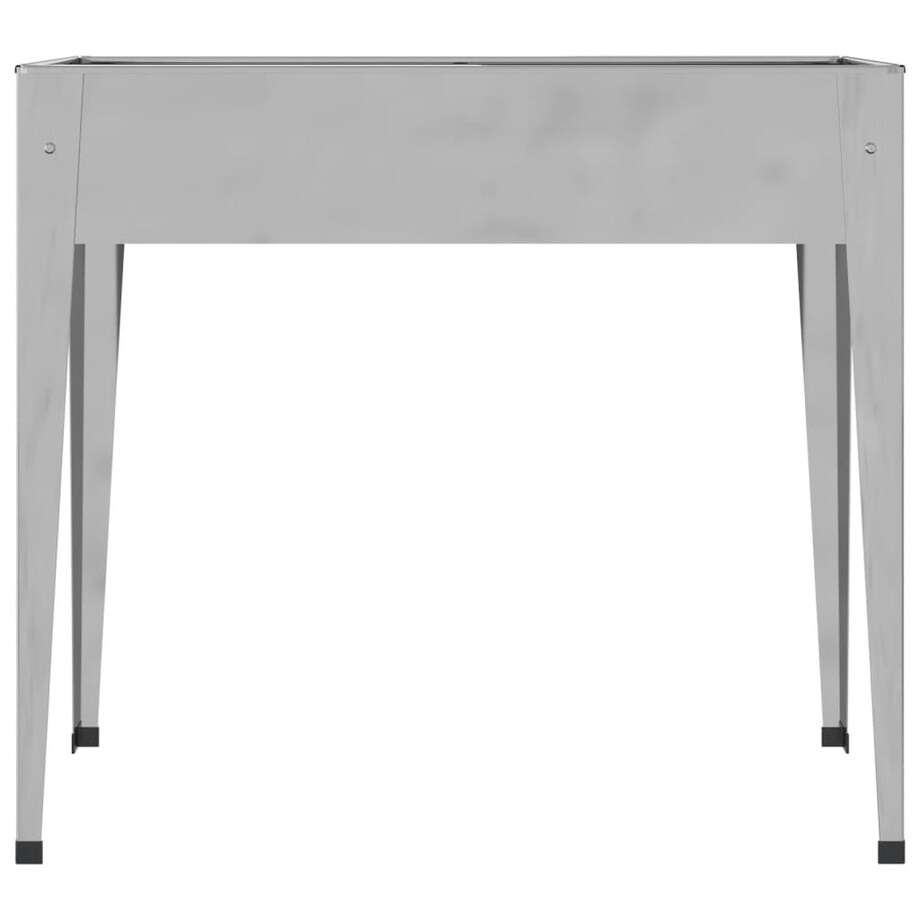 vidaXL Donica ogrodowa, 100,5x40,5x90 cm, galwanizowana stal