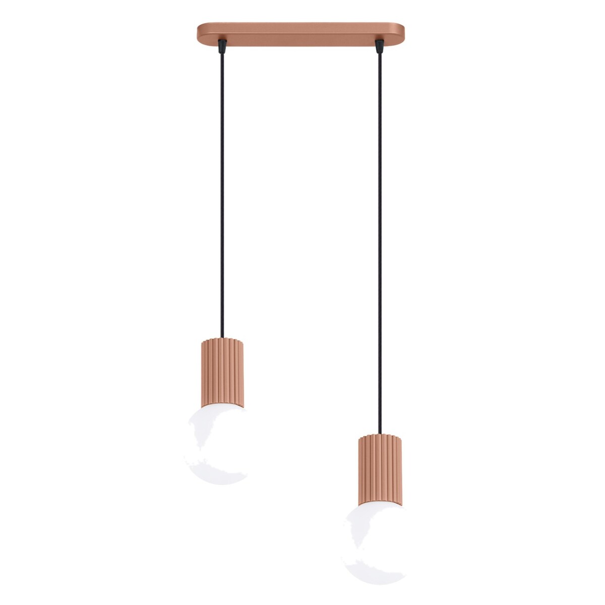Lampa wisząca HALO 2L mocca