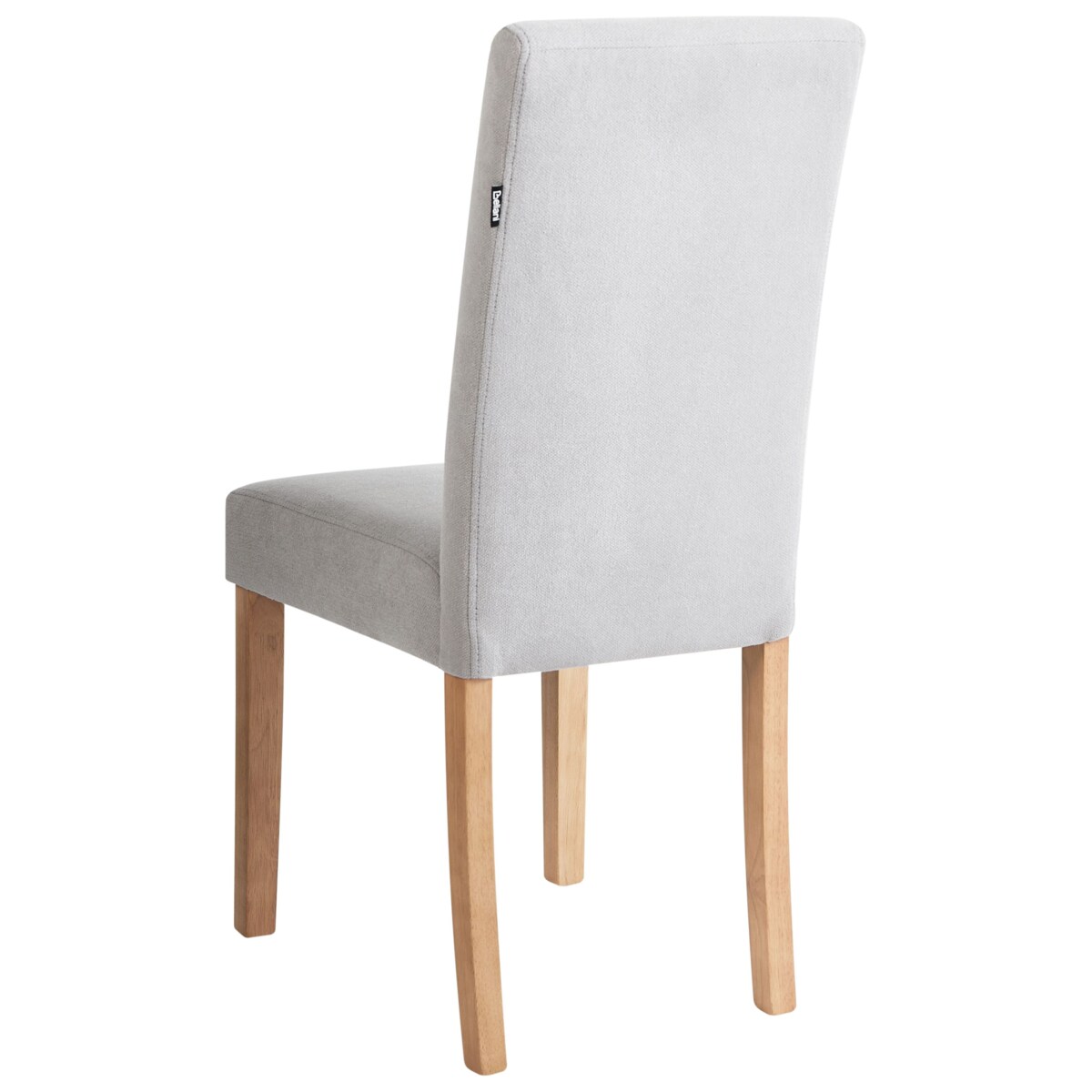 Zestaw 2 krzeseł do jadalni BROADWAY Ciemnoszary