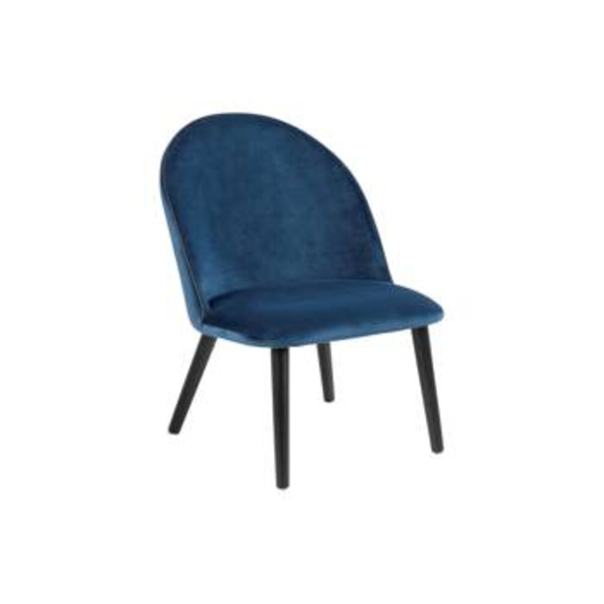 Krzesło Manley VIC navy blue tapicerowane