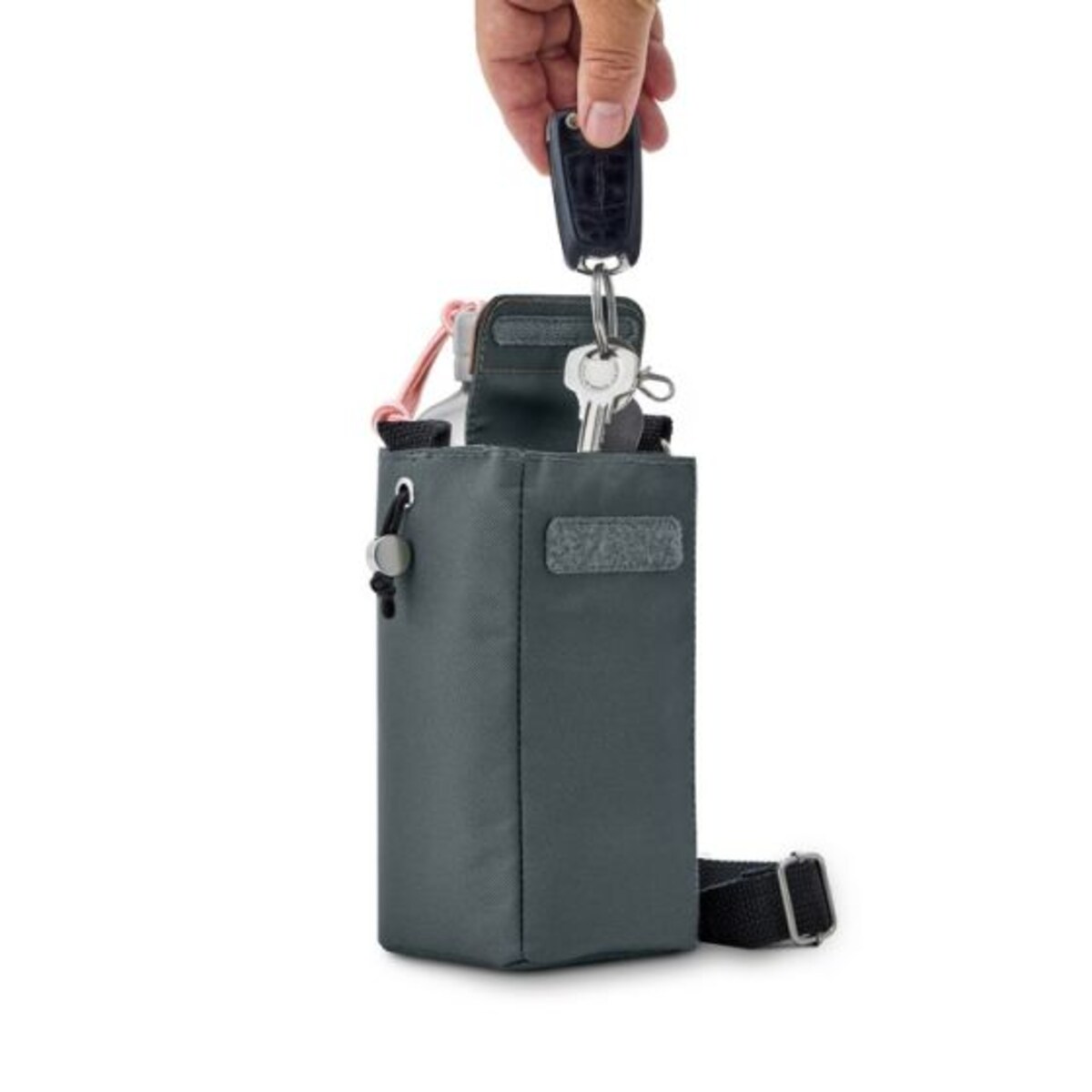Torba termiczna na butelkę (szara) Black+Blum