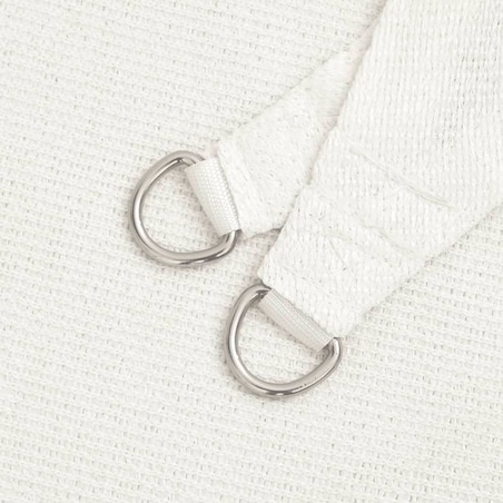 vidaXL Żagiel przeciwsłoneczny, 160 g/m², biały, 2x5 m, HDPE