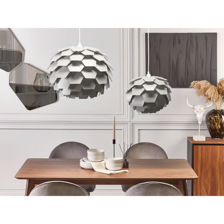 Lampa wisząca szara SEGRE