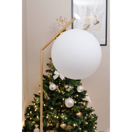 Lampa podłogowa w formie kuli GLAMY, wys. 179 cm
