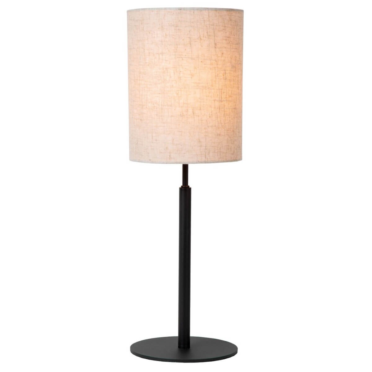 Nocna lampka na komodę Maya 45509/81/38 Lucide beżowy czarny