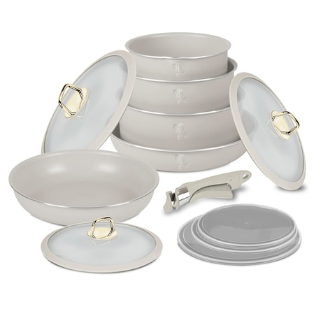 Zestaw garnków 12el. z odpinaną rączką BerlingerHaus Sahara Collection BH-8247