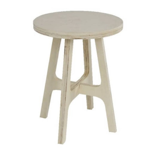 Taboret drewniany Simplicity, Ø 38 cm