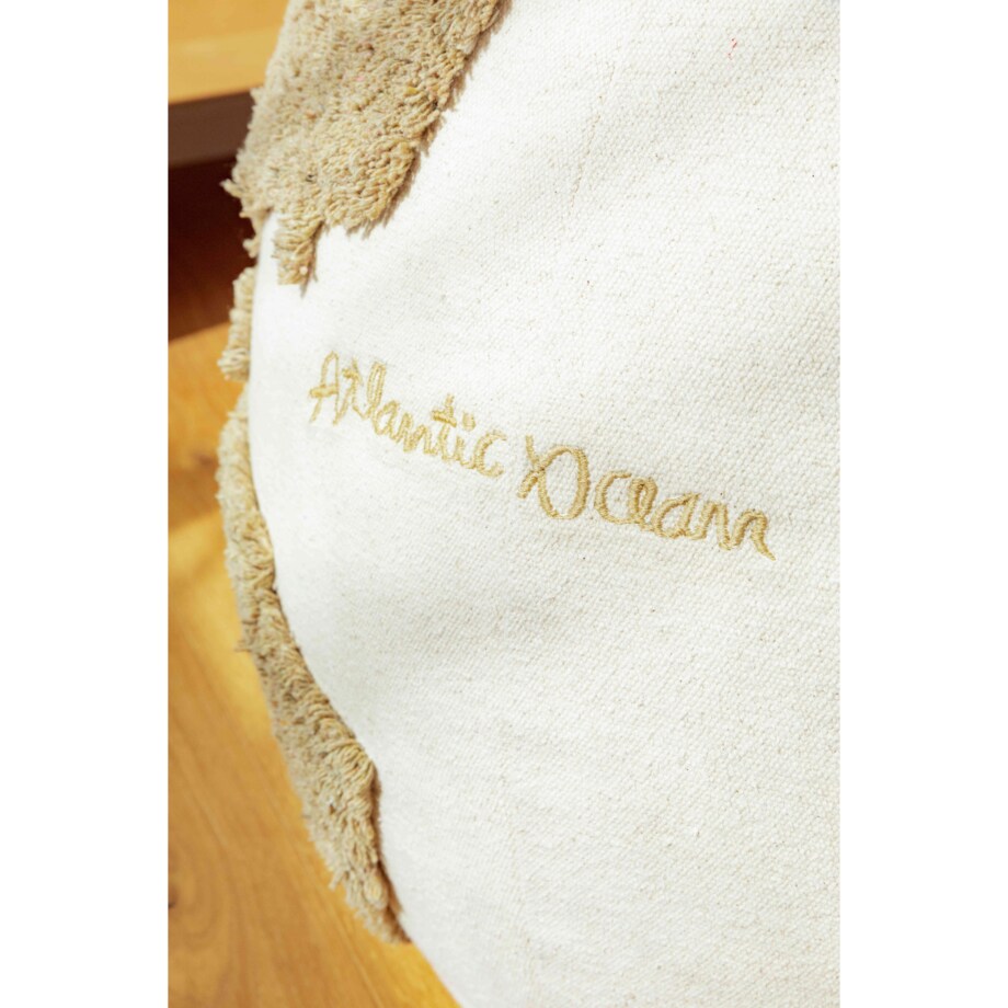 Pufa Mapa Świata Rugcycled Lorena Canals