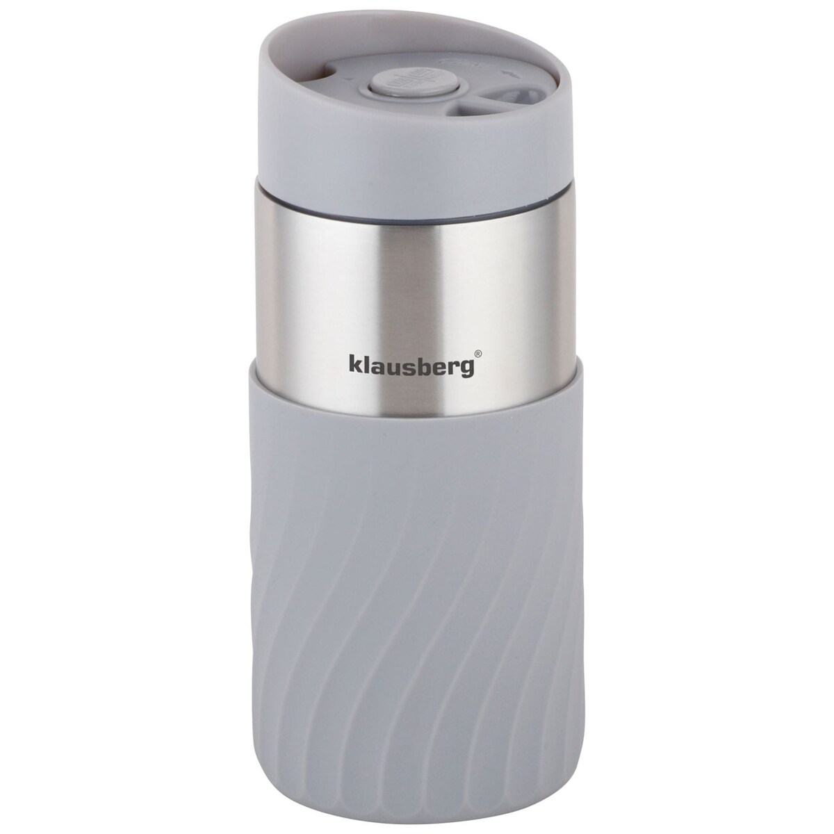 Kubek termiczny 300ml KLAUSBERG szary