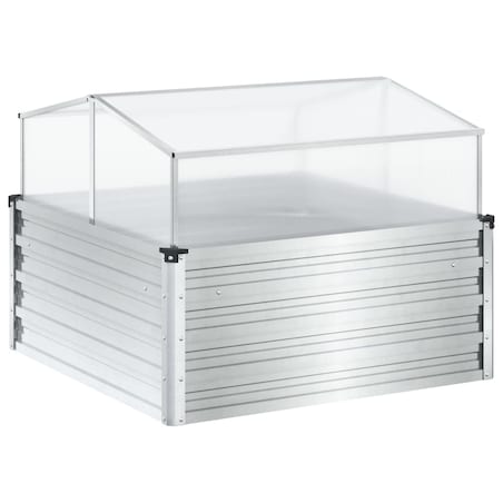 vidaXL Donica ogrodowa/ inspekt, stal kortenowska