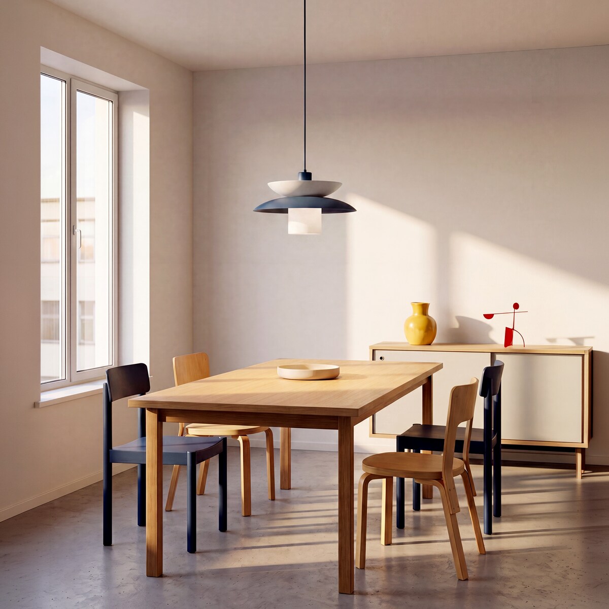 Lampa Wisząca Tk Lighting Verado Granatowa Biała Metalowa Z Kloszem