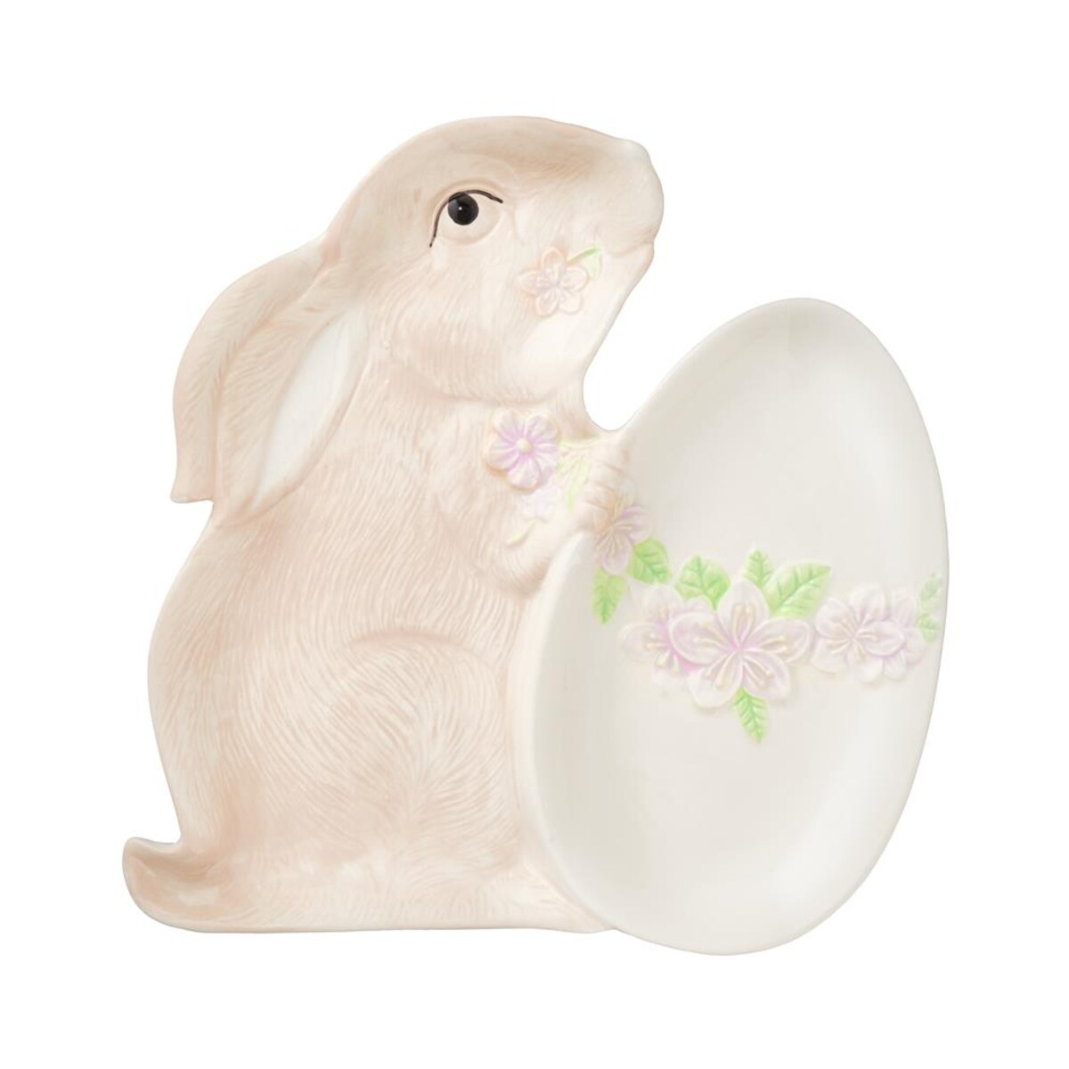 VILLA ITALIA Talerz wielkanocny Zając z pisanką 23 cm BUNNY