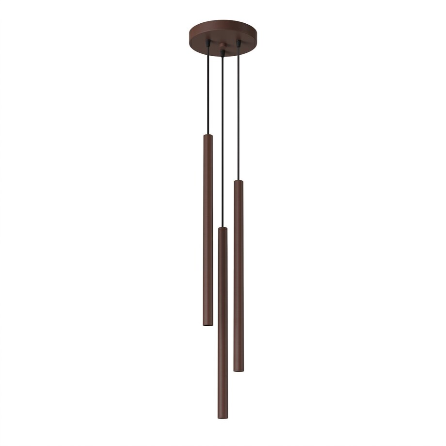 Lampa wisząca PASTELO 3P brązowa