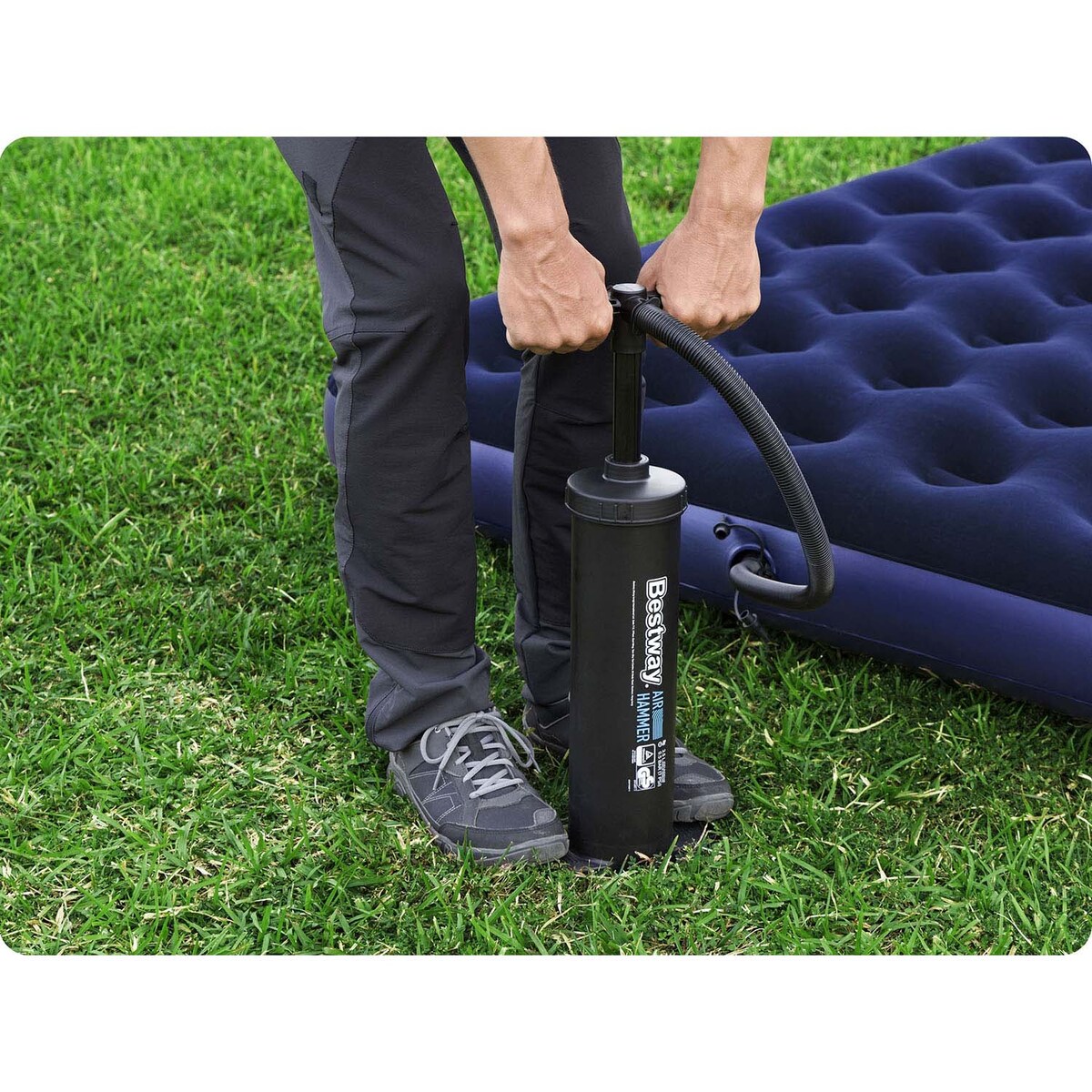 Pompka ręczna Bestway tłokowa do materaca